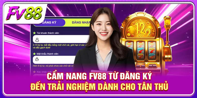 Cẩm nang FV88 từ đăng ký đến trải nghiệm dành cho tân thủ 